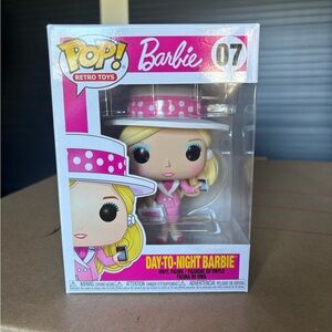 Funko Barbie Day-to-Night Figure in Pink and White